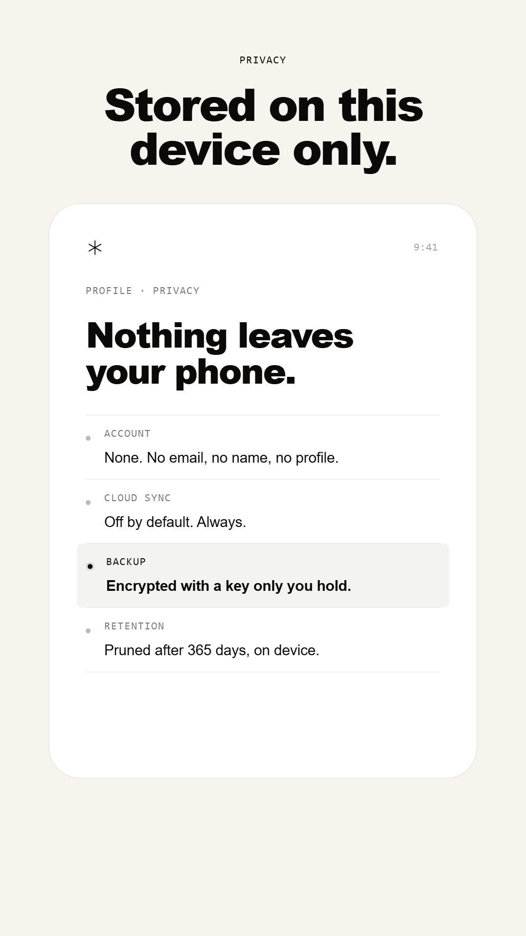 Veynor privacy screen